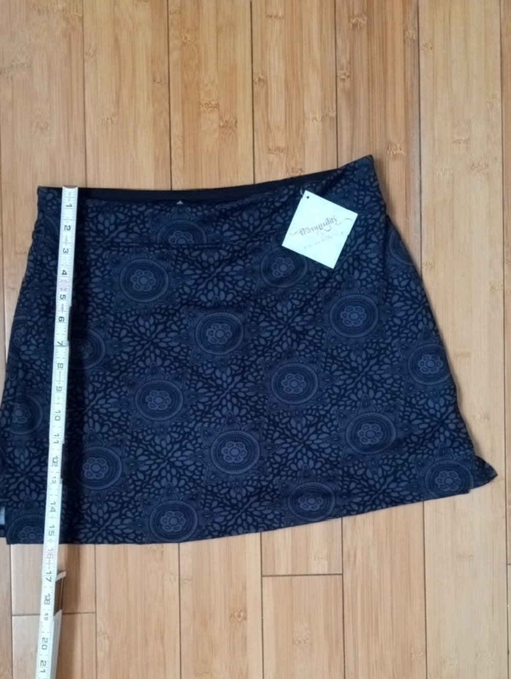 NWT Colorado Clothing Tranquility Chic Patterned Skort in Dark Sunstone Size M - Picture 6 of 14